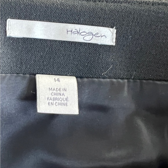Halogen black and navy skirt - Picture 4 of 5